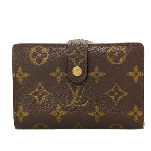 Louis Vuitton Bifold Wallet Portefeuille Viennois Monogram Brown